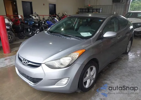 2013 Hyundai Elantra Gls из США, поврежденный, VIN KMHDH4AE1DU760590